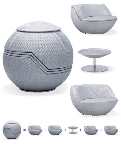 golf ball shaped chair