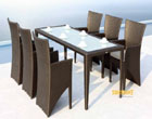 Set de jantar Rattan