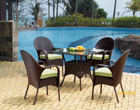 Set de jantar Rattan