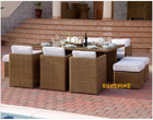 Rattan Dining Set