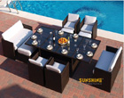 Rattan Dining Set