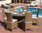 Set de jantar Rattan