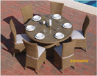 Rattan Dining Set