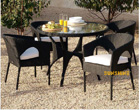 Set de jantar Rattan