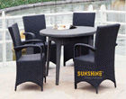 Rattan Dining Set