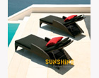 Rattan Sun Lounger