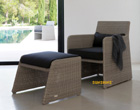 Rattan Pool  Lounger