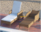 Rattan Sun Bed