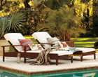 Rattan Pool  Lounger