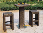 Rattan Bar Table