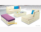 Sofa seccional al aire libre