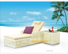  Rattan Sun lounger