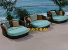 Rattan Swimiming pool lounger