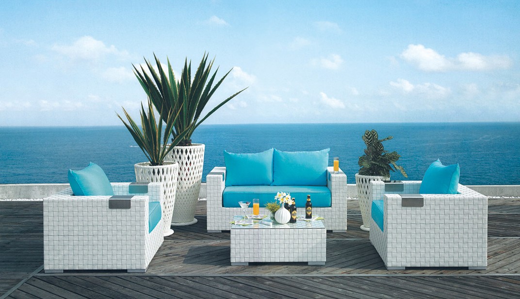 Outdoor Rattan Sofa - Outdoor Furniture|Modern Rattan furniture|Patio